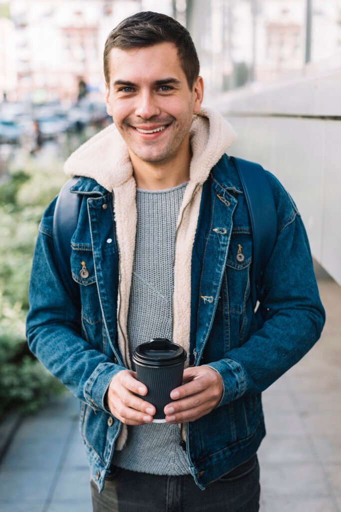 a Man with Braces in Brentwood