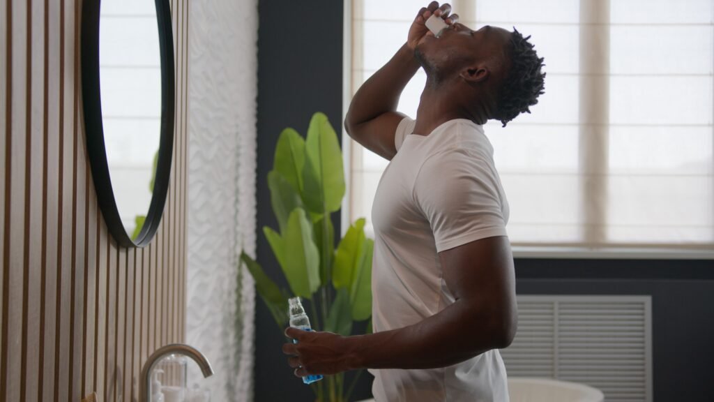 Mouthwash and oral microbiome in Brentwood